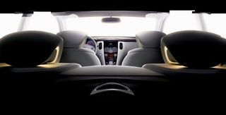 Illustration for article titled Infiniti EX Concept: Blind Spots Be Damned